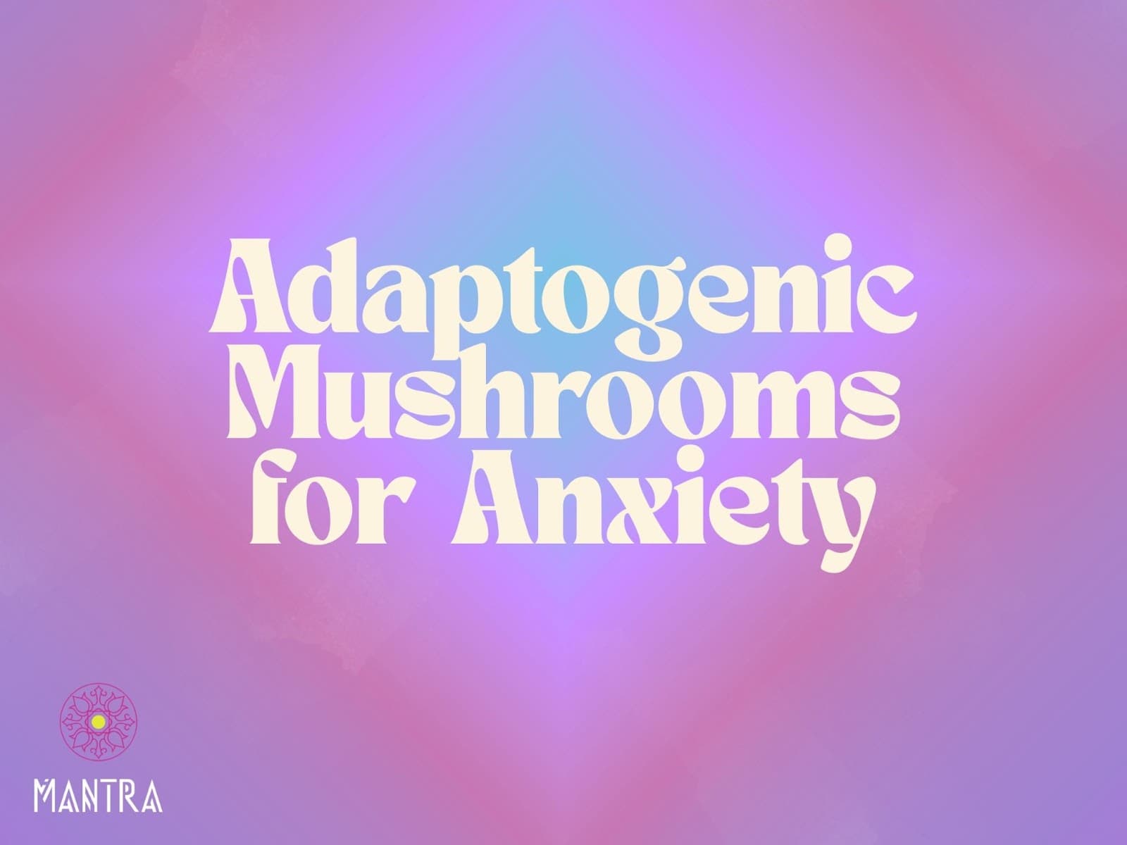 Adaptogenic Mushrooms for Anxiety Relief Guide