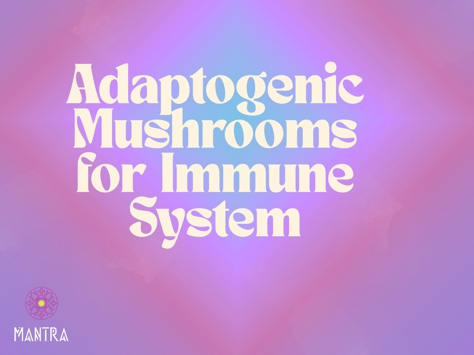 Adaptogenic Mushrooms for Immune Resilience