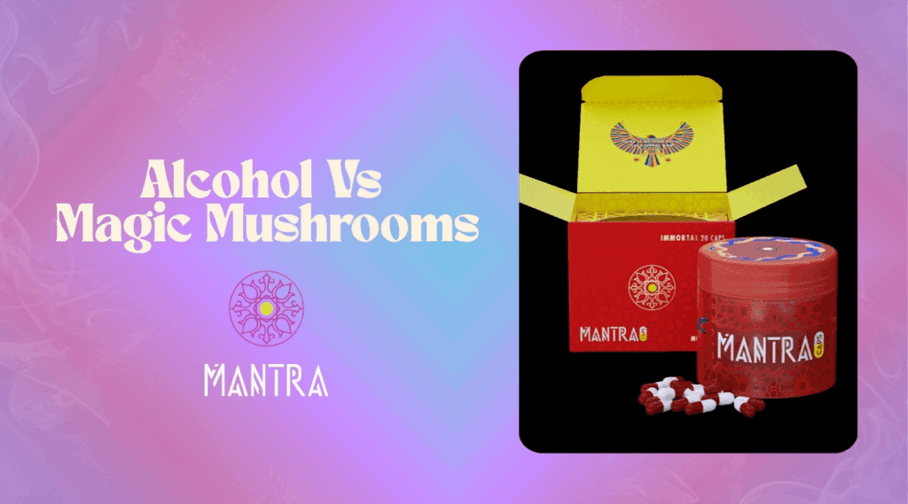 Alcohol vs Magic Mushrooms: Safety & Healing